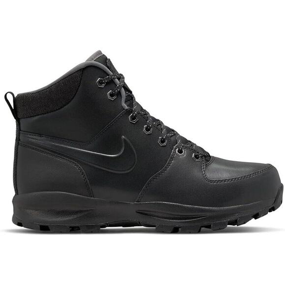 Nike Men Manoa Leather Hiking boot Size 8.5 Black Water Resistant NEW DC8892 001 - Picture 3 of 6